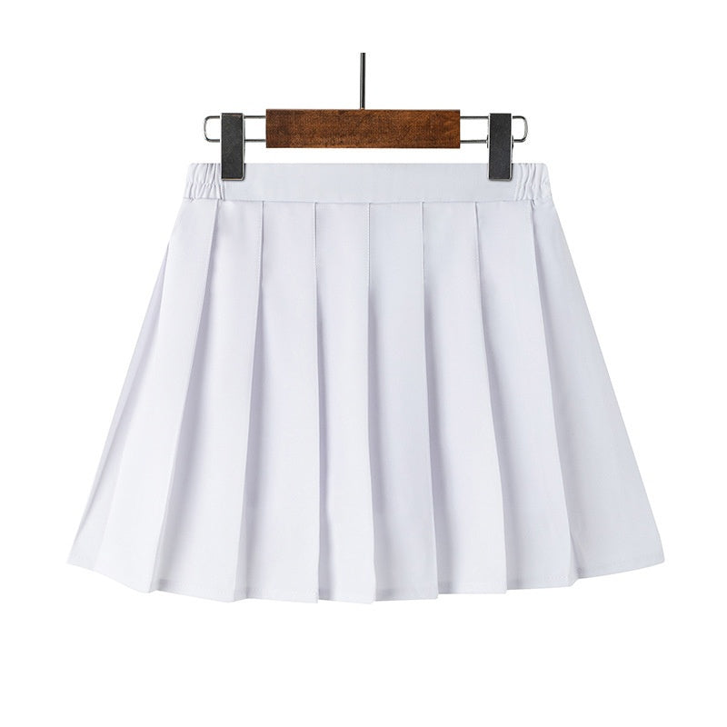 Girl's Pleated Skirt, Children's Short Skirt, School Uniform