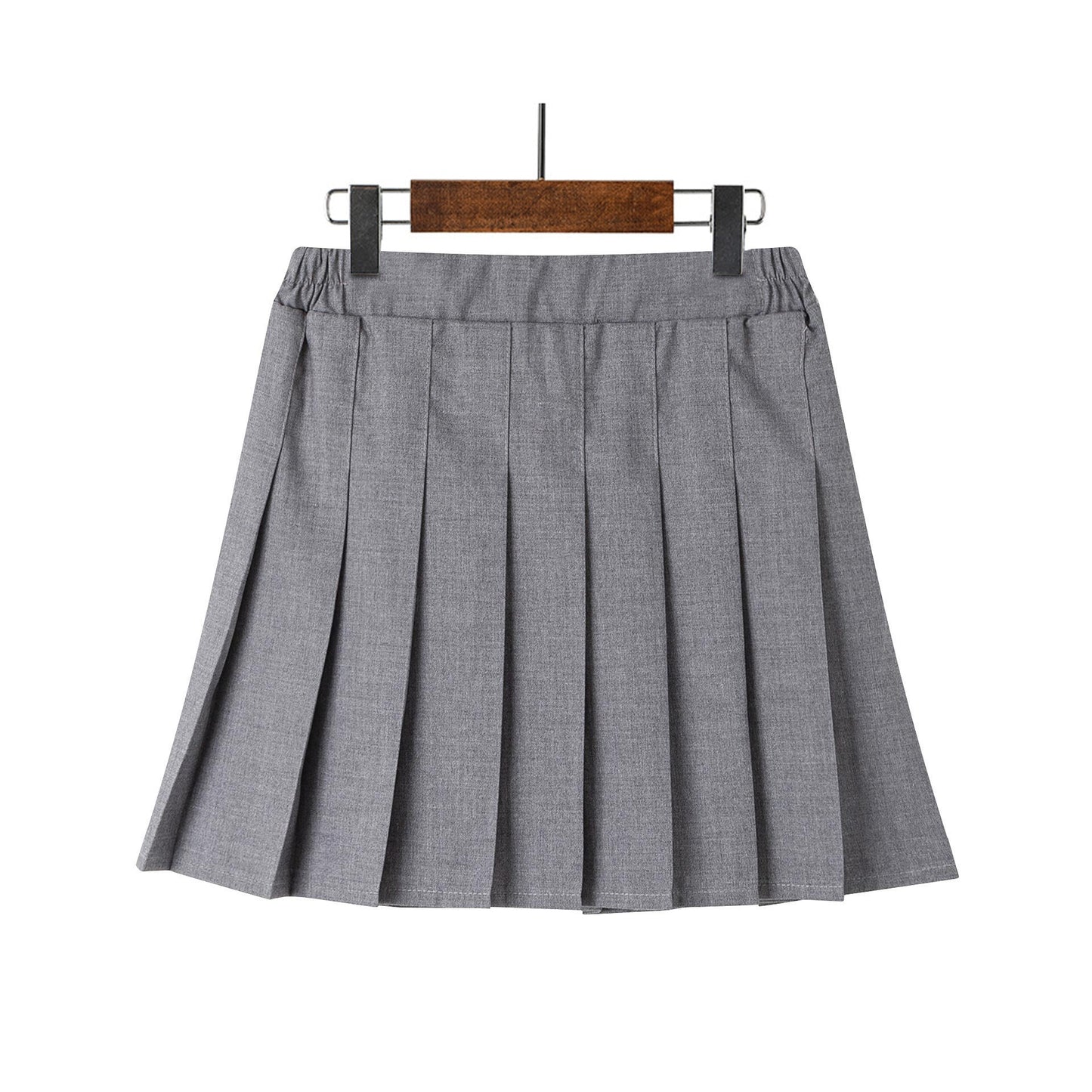Girl's Pleated Skirt, Children's Short Skirt, School Uniform