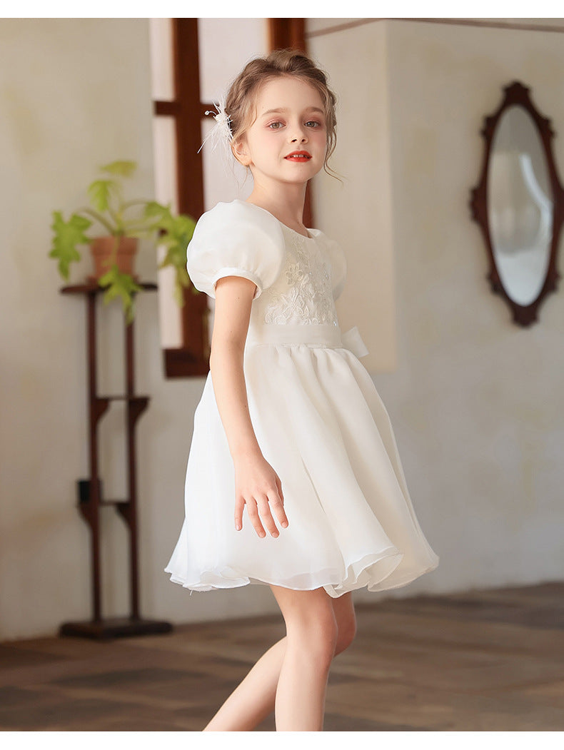 Girl's Princess Dress – Flower Girl Birthday Party Gown, Piano Recital Tutu