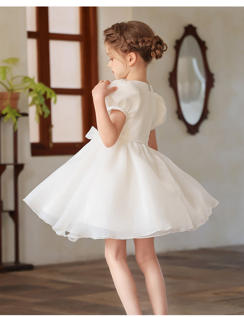 Girl's Princess Dress – Flower Girl Birthday Party Gown, Piano Recital Tutu