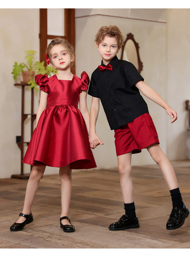 DANUOKU Girls dance costume kids performance costume