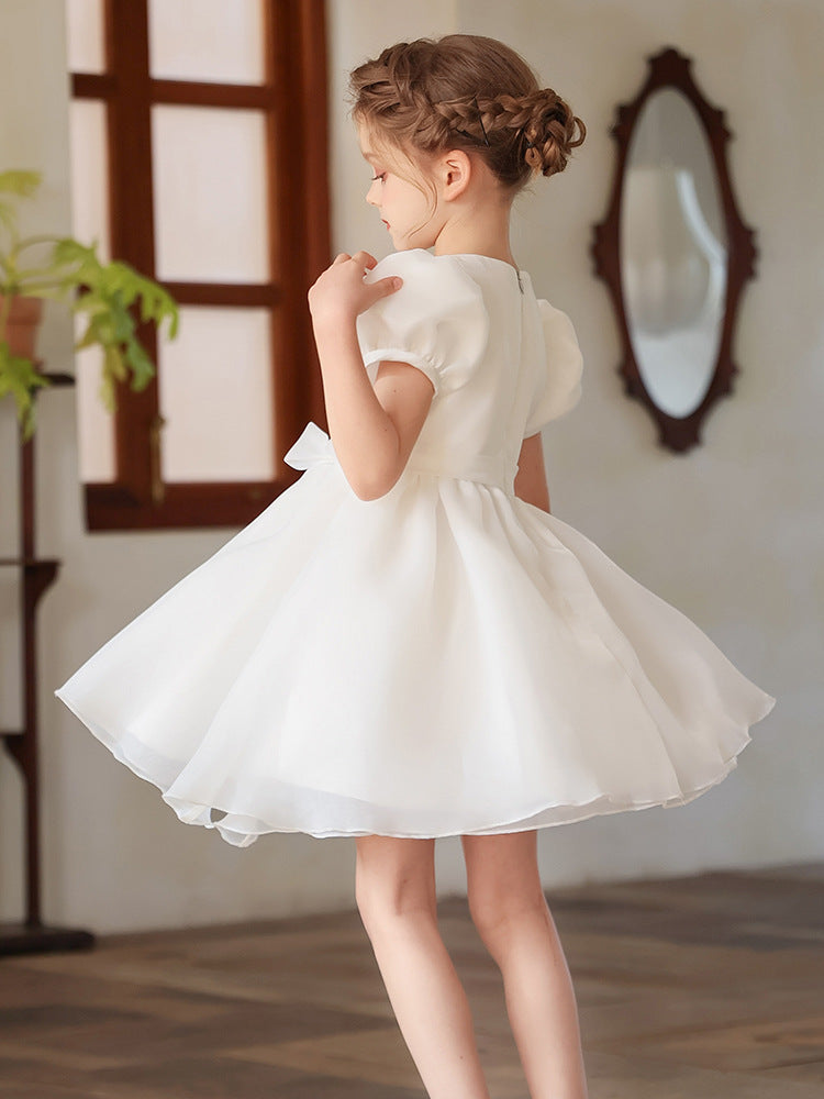 Girl's Princess Dress – Flower Girl Birthday Party Gown, Piano Recital Tutu