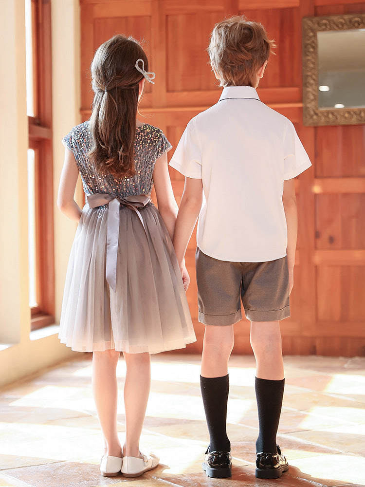 Kid's Performance Dress|Speech & Recital Costume|Stage Wear