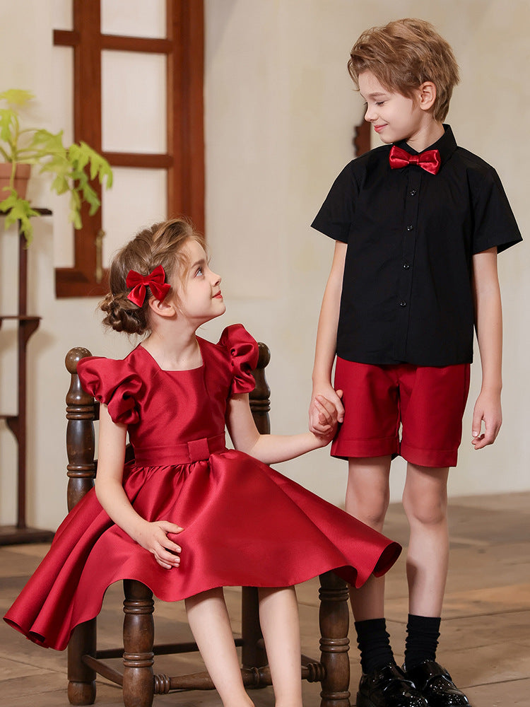 DANUOKU Girls dance costume kids performance costume