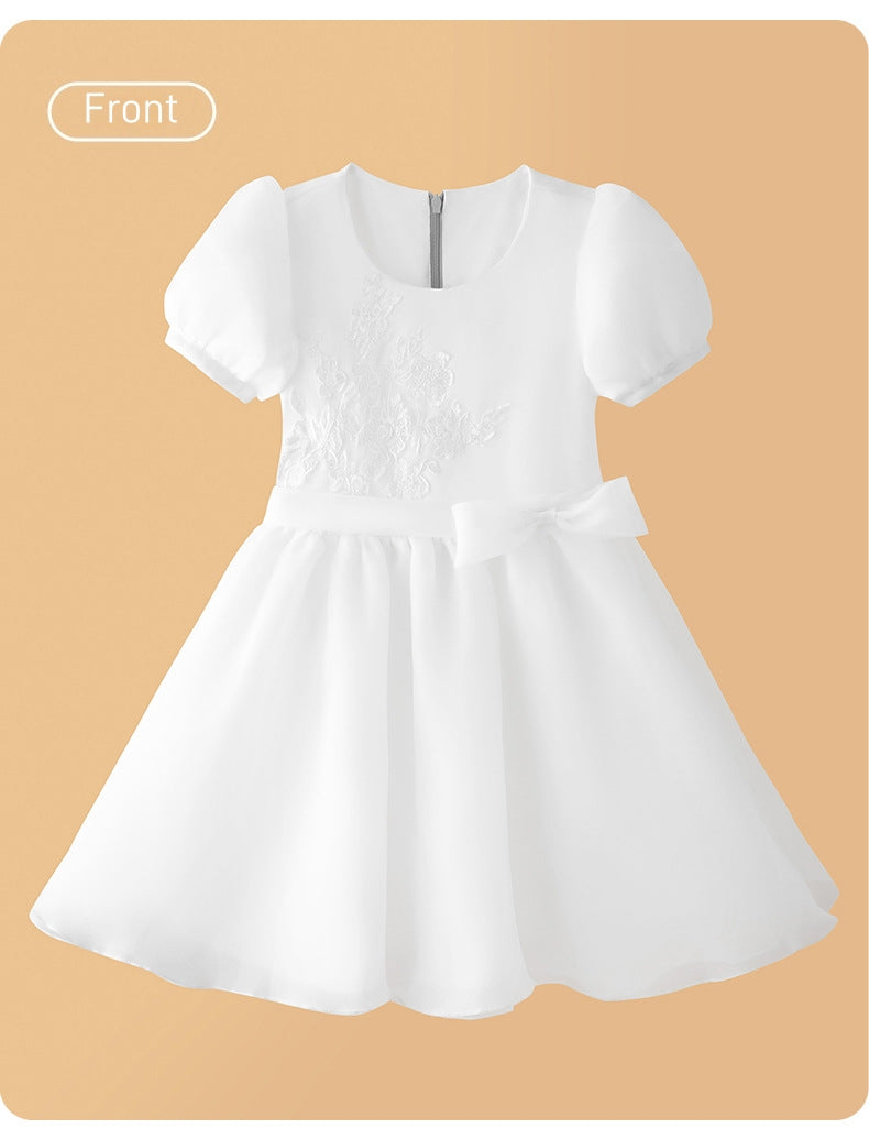 Girl's Princess Dress – Flower Girl Birthday Party Gown, Piano Recital Tutu