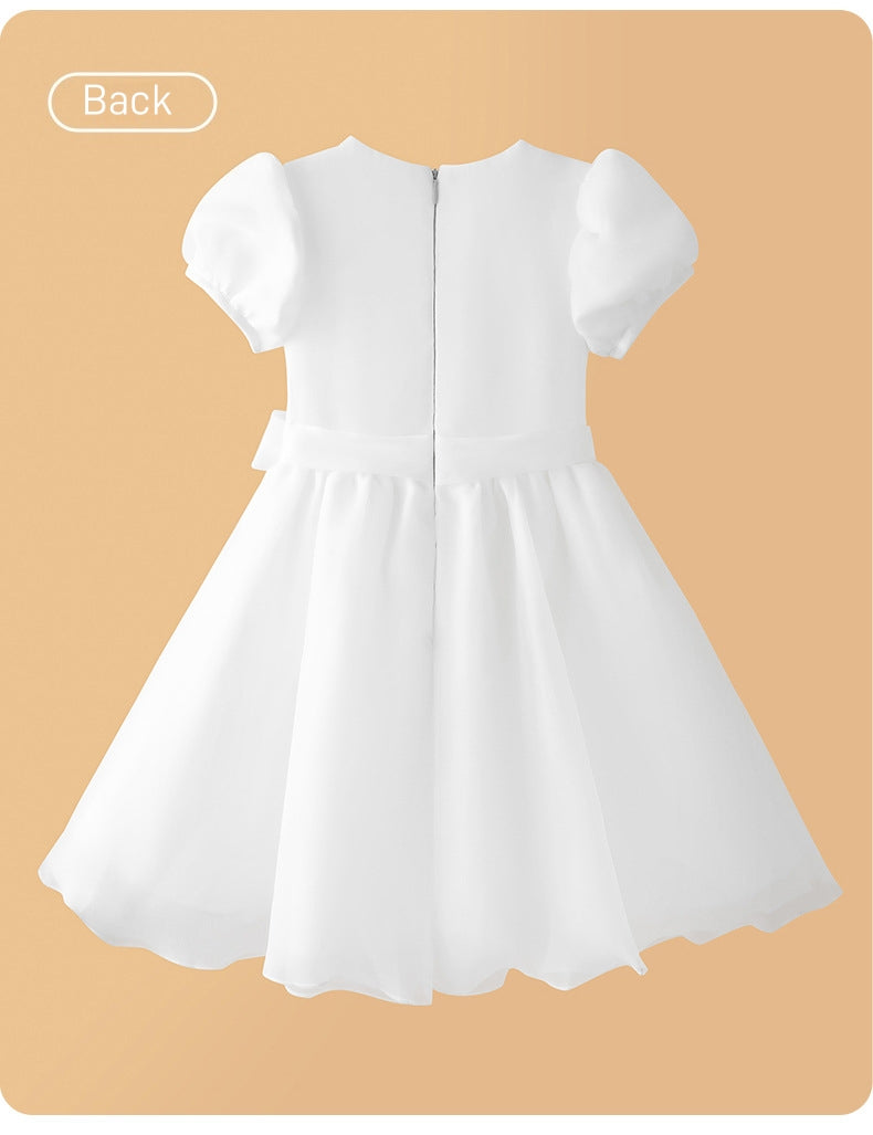 Girl's Princess Dress – Flower Girl Birthday Party Gown, Piano Recital Tutu