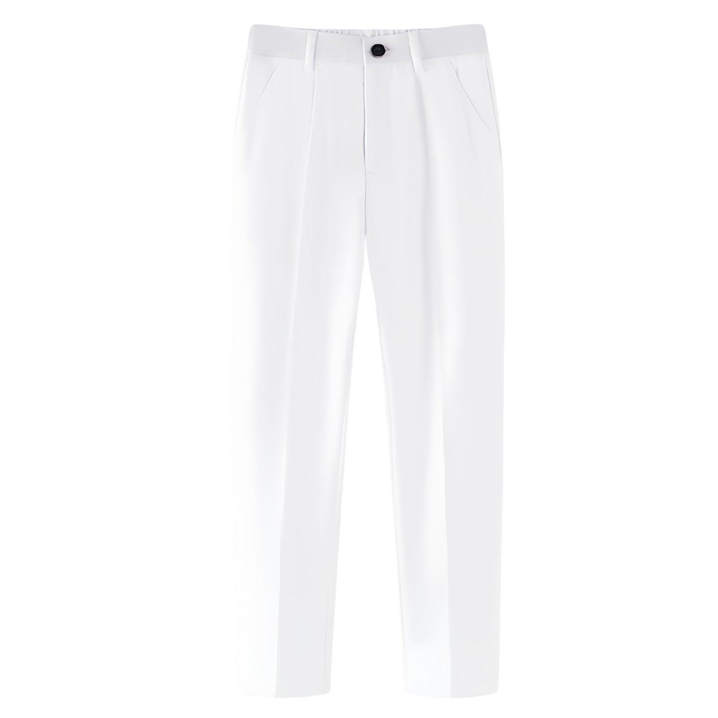 Boys Dress Pants Kids School Uniform Pants Slim Fit Formal Trousers with Belt Loops, Pleated, Elastic 5-13 Years