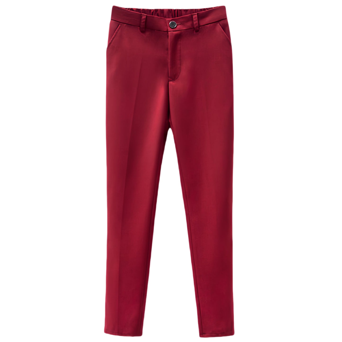 Boys Dress Pants Kids School Uniform Pants Slim Fit Formal Trousers with Belt Loops, Pleated, Elastic 5-13 Years