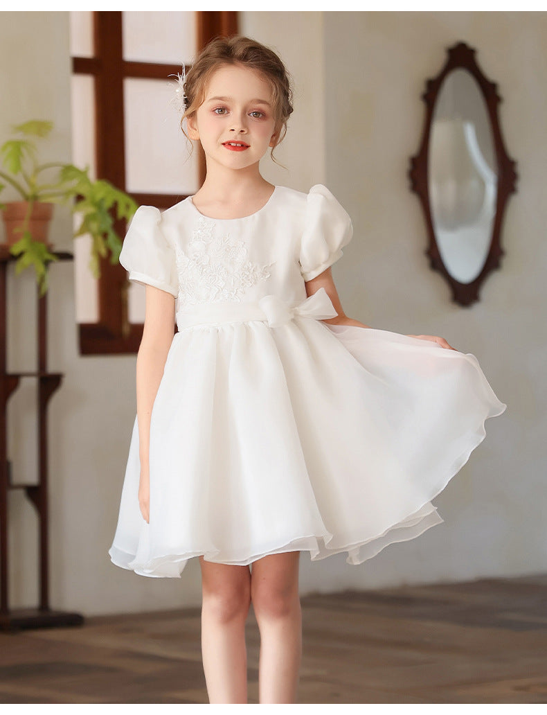 Girl's Princess Dress – Flower Girl Birthday Party Gown, Piano Recital Tutu