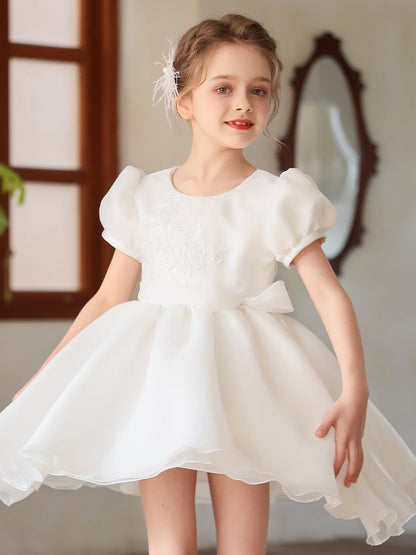 Girl's Princess Dress – Flower Girl Birthday Party Gown, Piano Recital Tutu